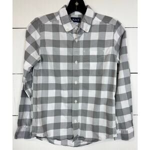 The Children's Place Long Sleeve Button Up Shirt Boy's Size Large (10-12)